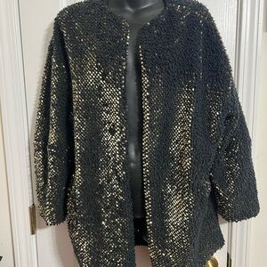 H&M oversized Sequined Jacket